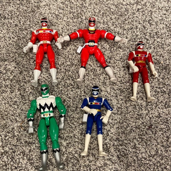 Power Ranger Toys Vintage 997 And 1998 Original Power Ranger Action